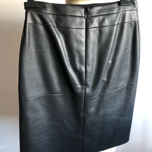 BCBG MaxAzria Faux Leather Skirt - Picture 8 of 16